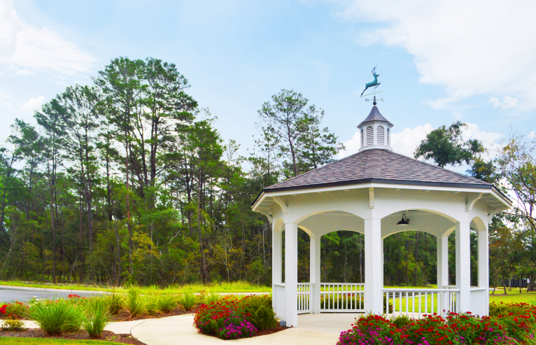 A gazebo