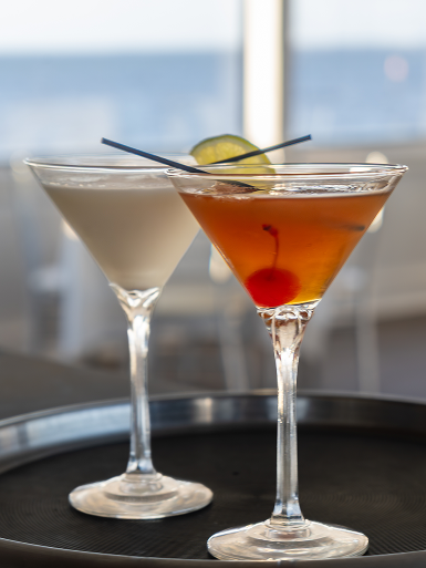 Two cocktails