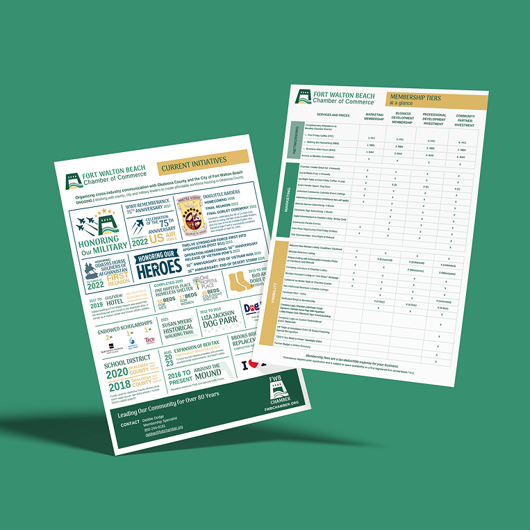Chamber of Commerce Membership Flyer