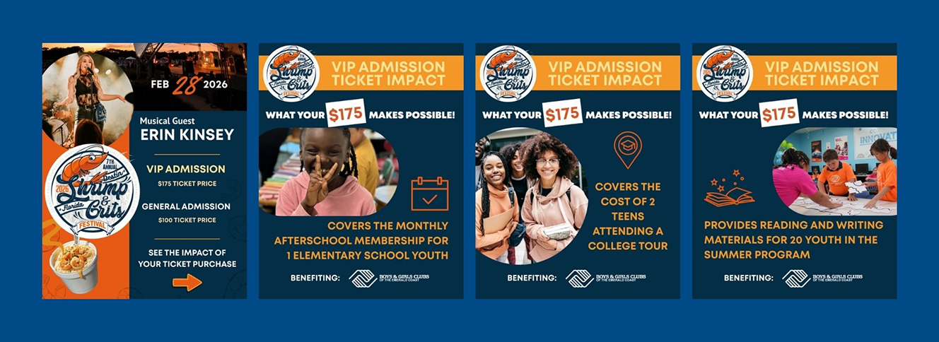 Shrimp and Grits Festival Ads