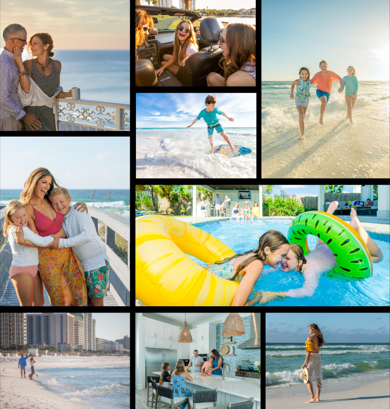 People at the beach